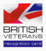 British Veterans Recognition card